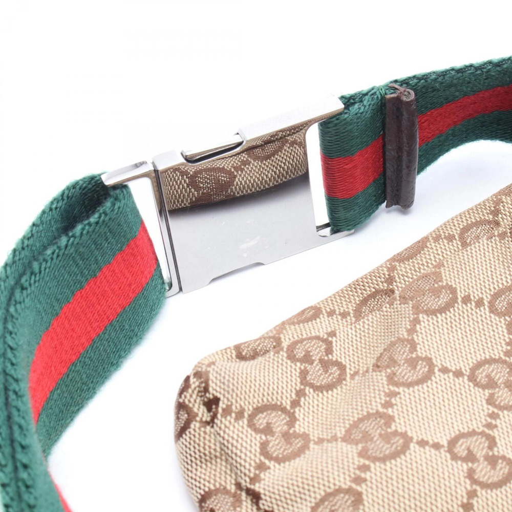 GUCCI Brown Leather Fanny Pack - Picture 9 of 9